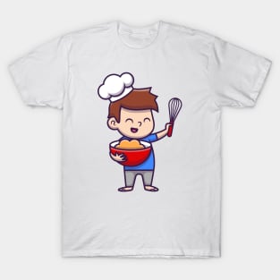 Cute Boy Chef Cooking T-Shirt